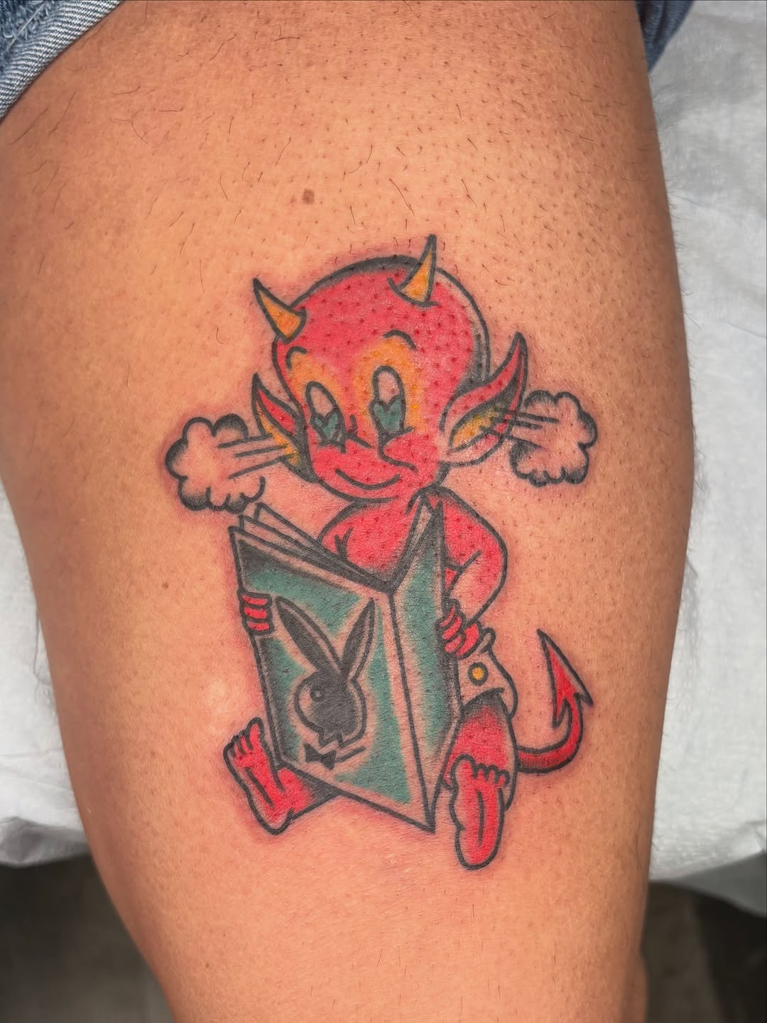 Tattoo by @kweensalt — american_traditional, illustrative
