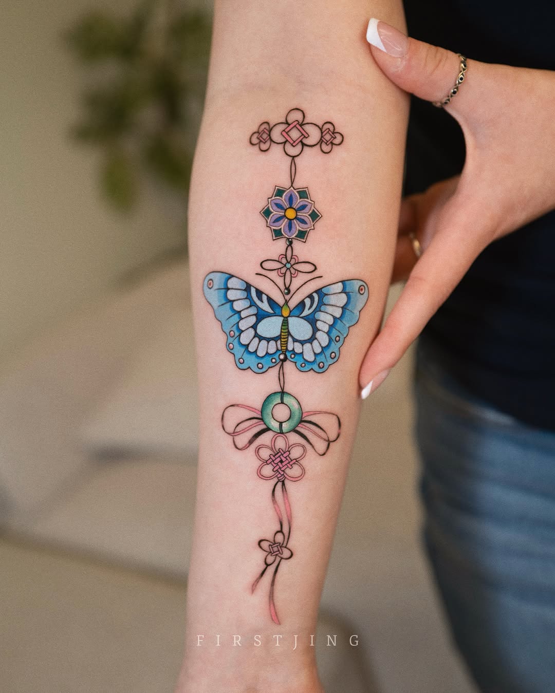Tattoo by @firstjing β fine_line