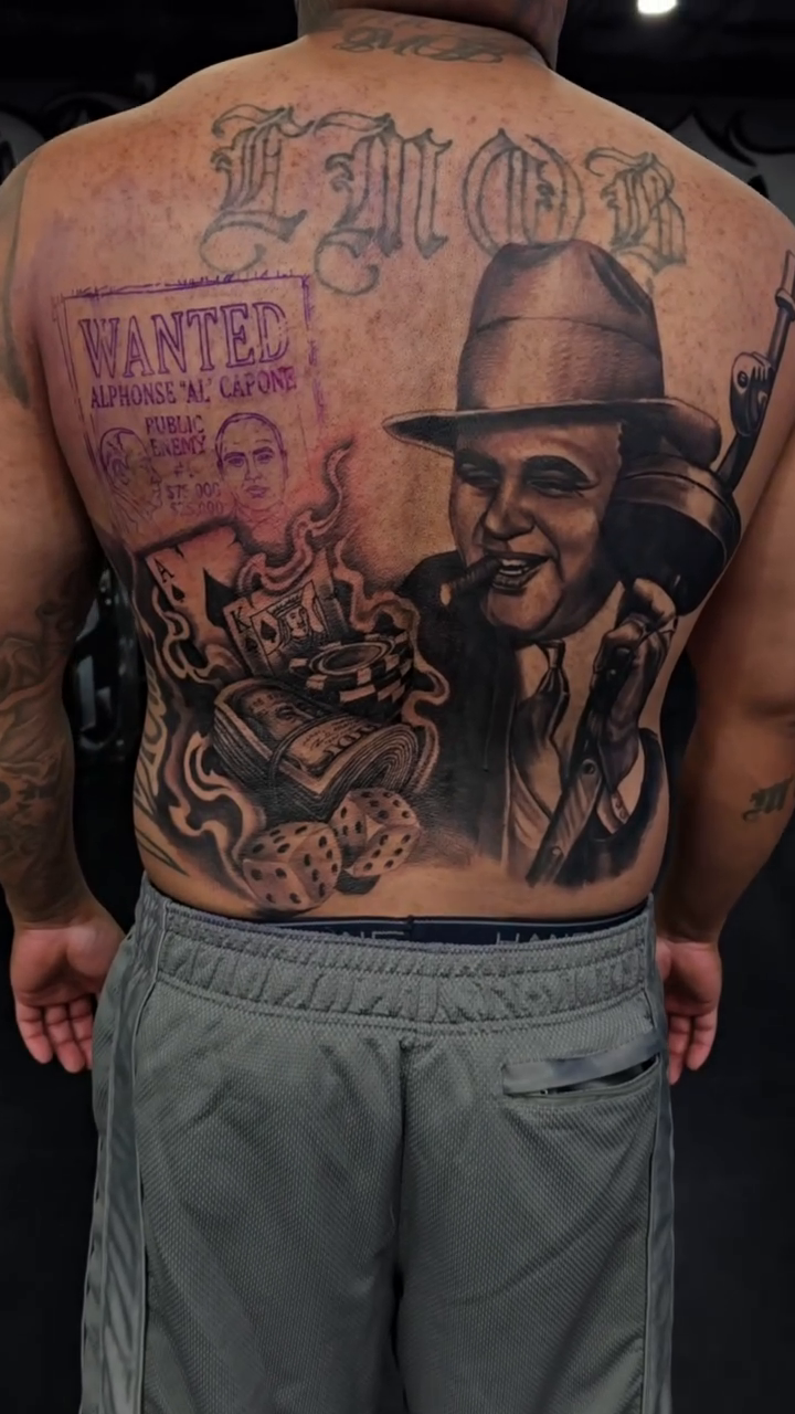 Tattoo by @fatboy562ink — realism, black_and_grey