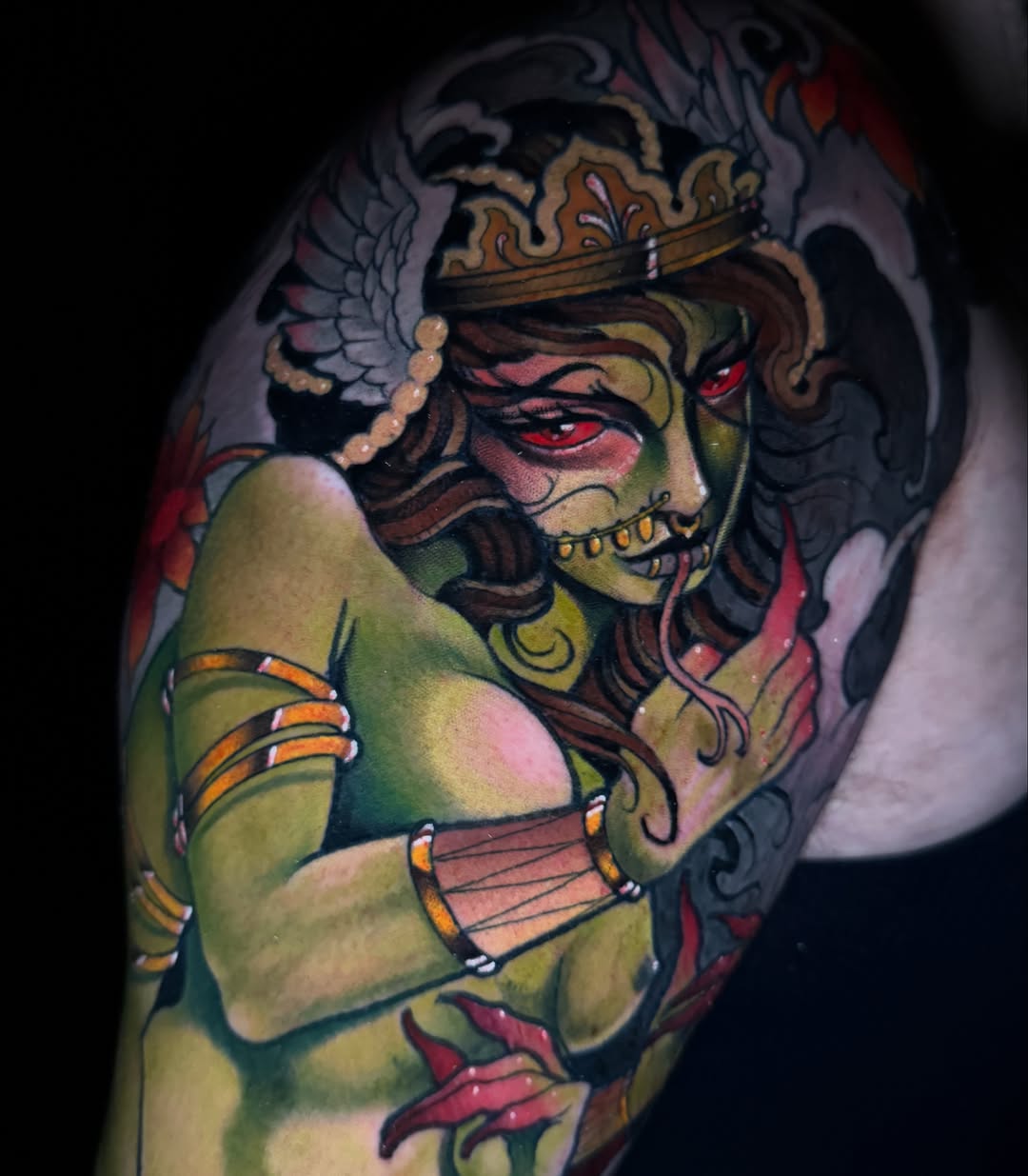 Tattoo by @chance_tattoos — neo_traditional, realism