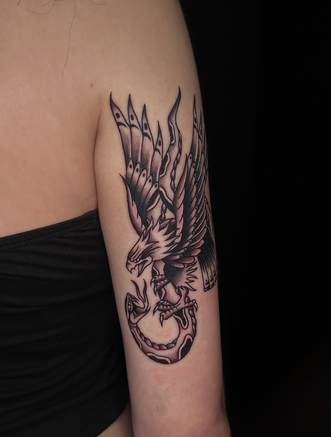 Tattoo by @inkedbyjoie โ american_traditional, illustrative