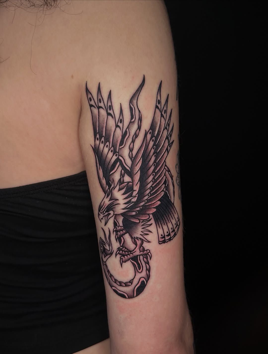 Tattoo by @inkedbyjoie โ american_traditional, illustrative
