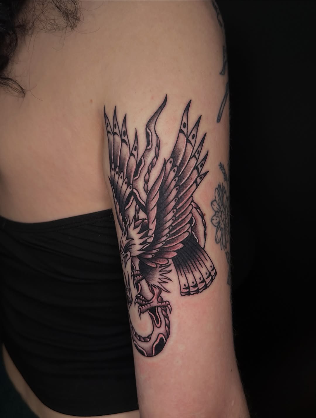 Tattoo by @inkedbyjoie โ american_traditional, illustrative
