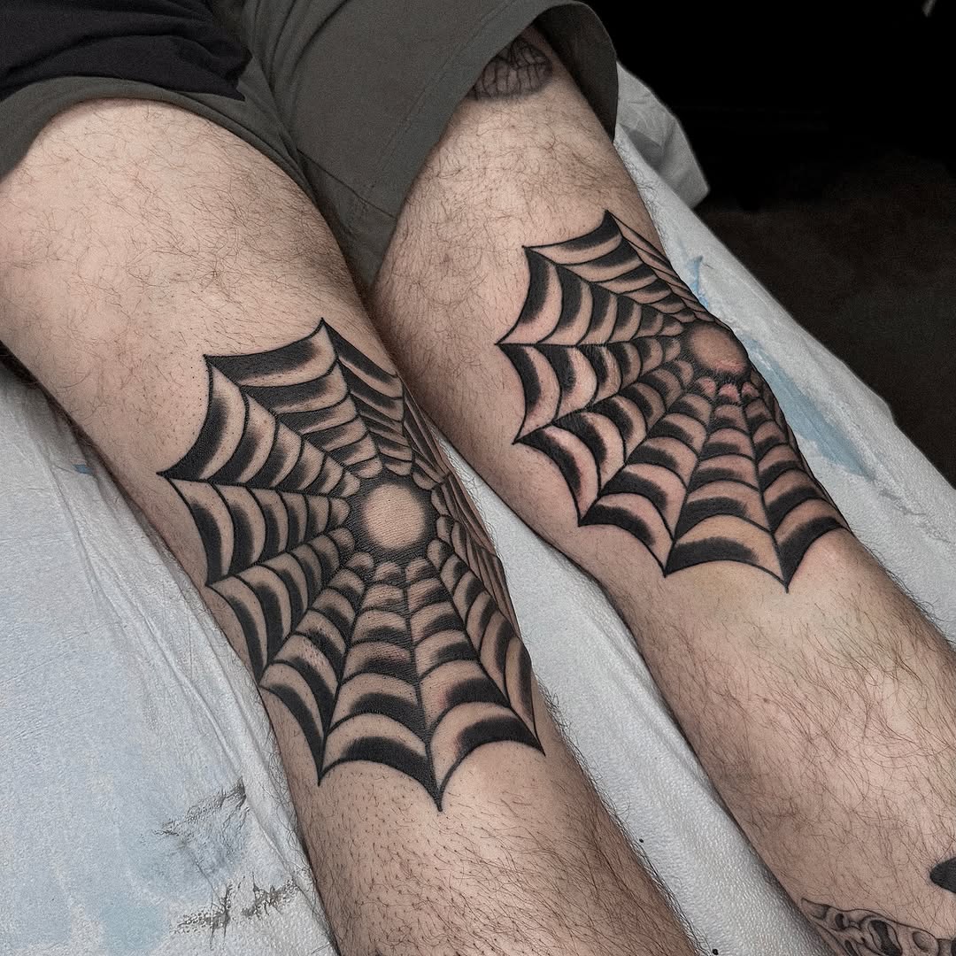 Tattoo by @baby__ugly — blackwork