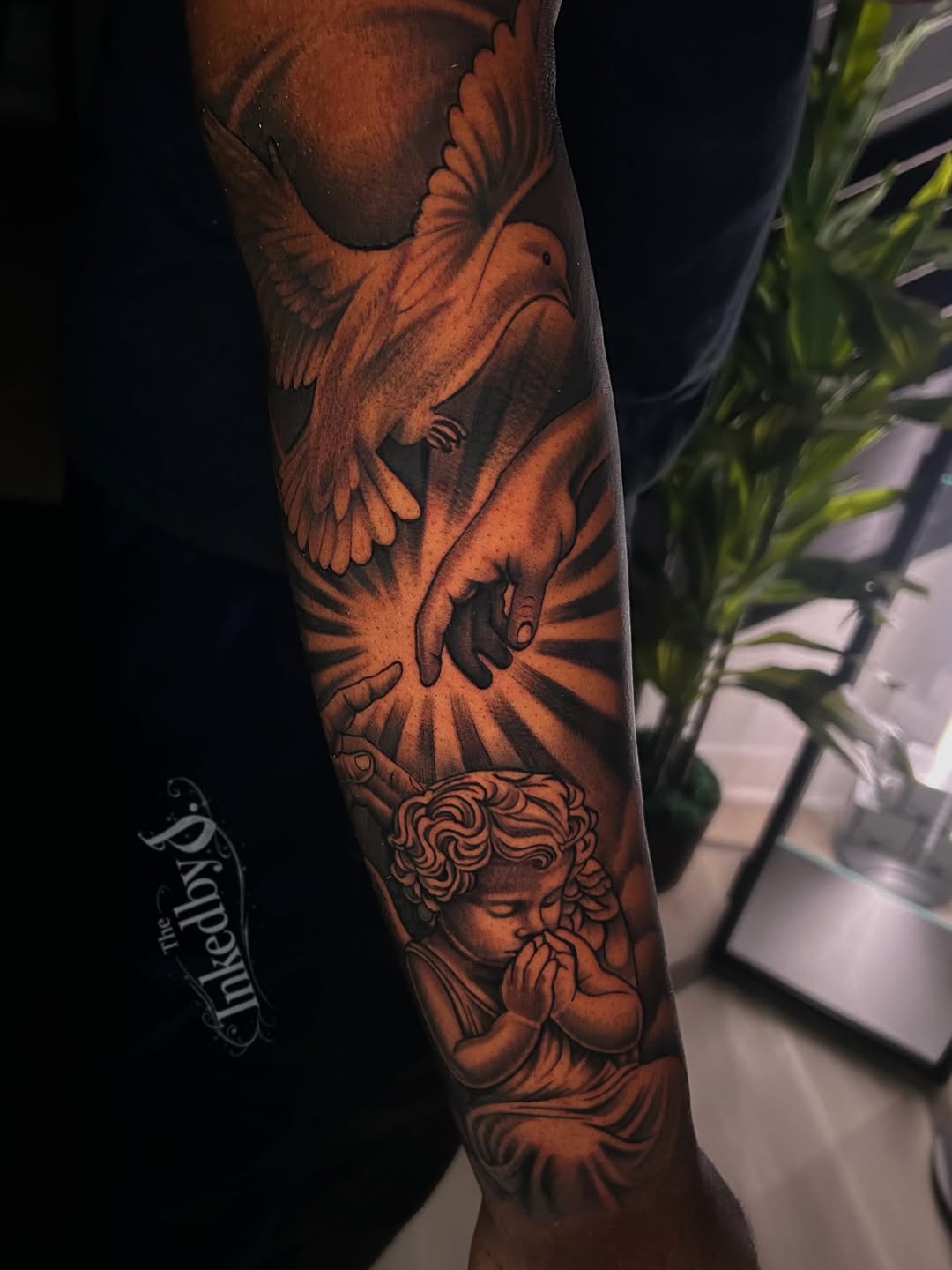 Tattoo by @theinkedbyj โ black_and_grey, realism