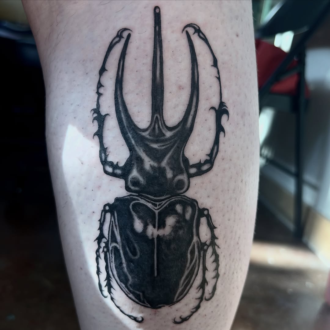 Tattoo by @furcoat444 — black_and_grey, realism