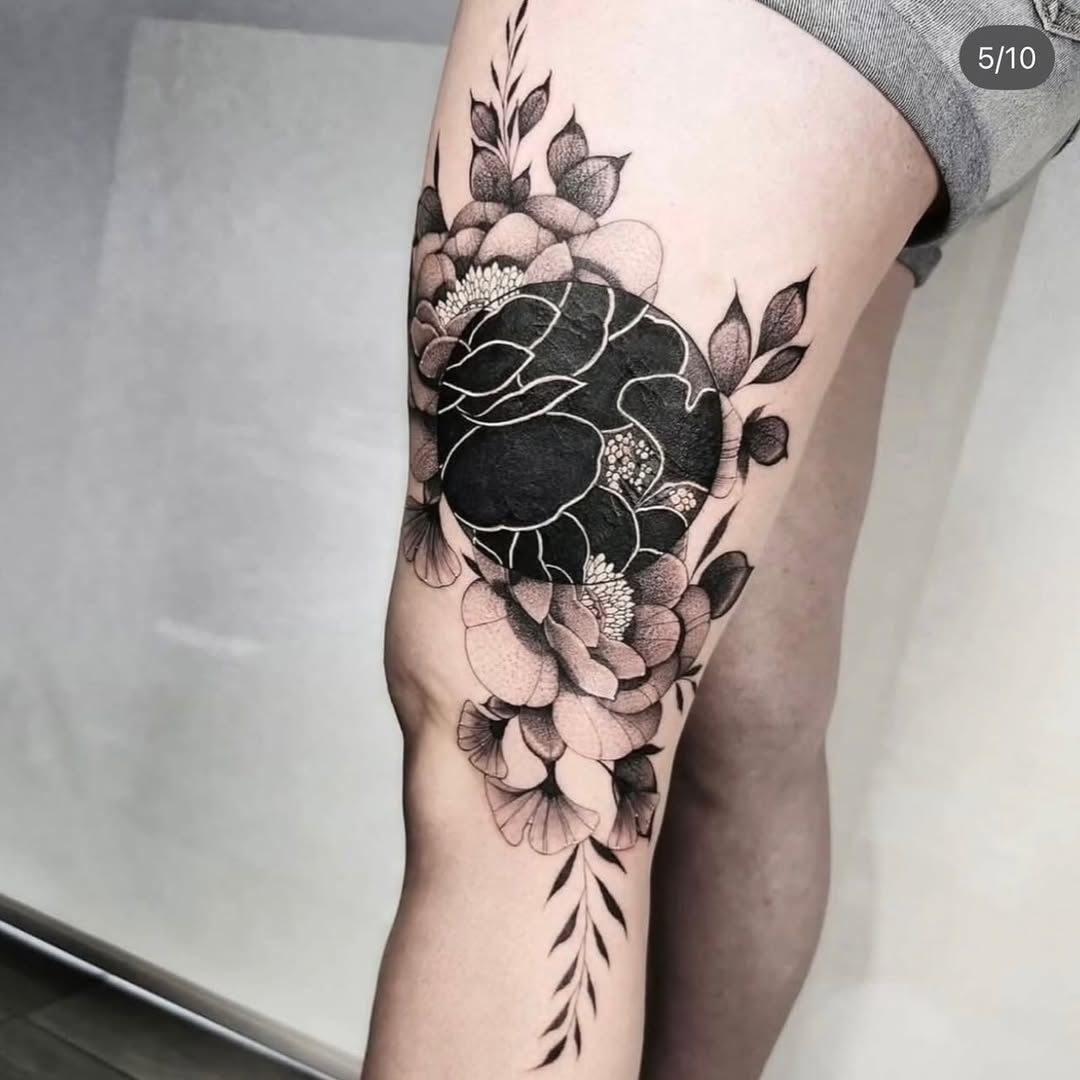 Tattoo by @borisbianchi — blackwork
