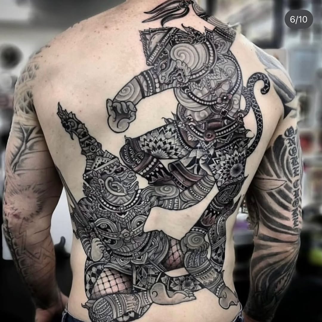 Tattoo by @borisbianchi — japanese_irezumi, black_and_grey