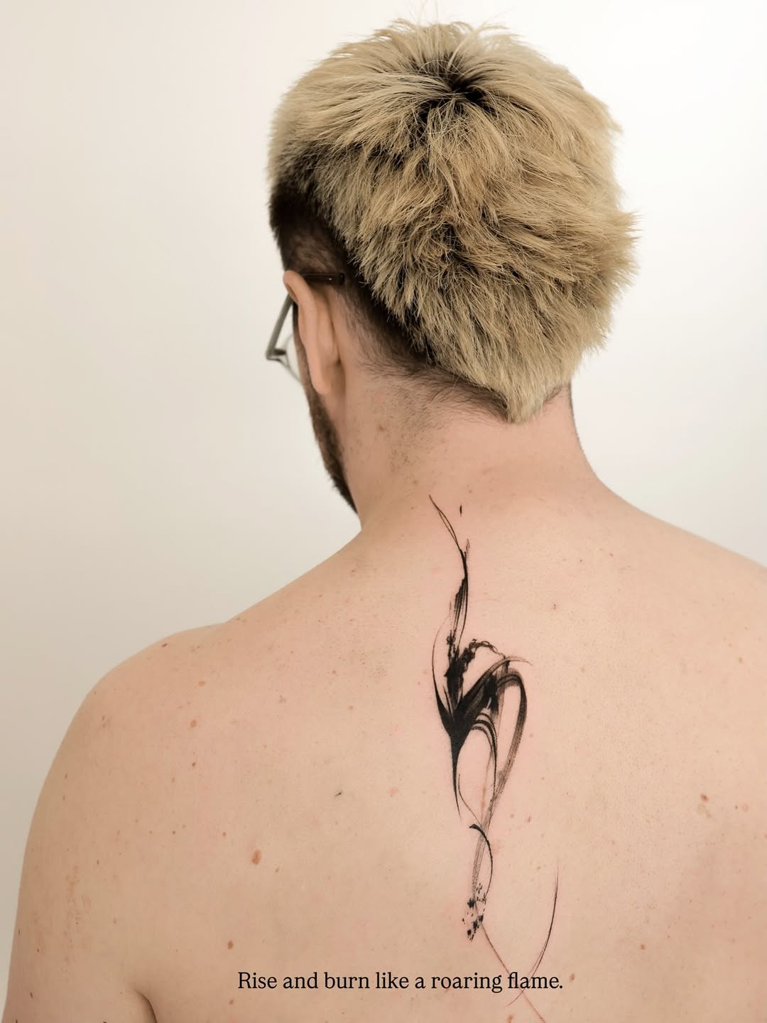 Tattoo by @today_do_black — illustrative, blackwork