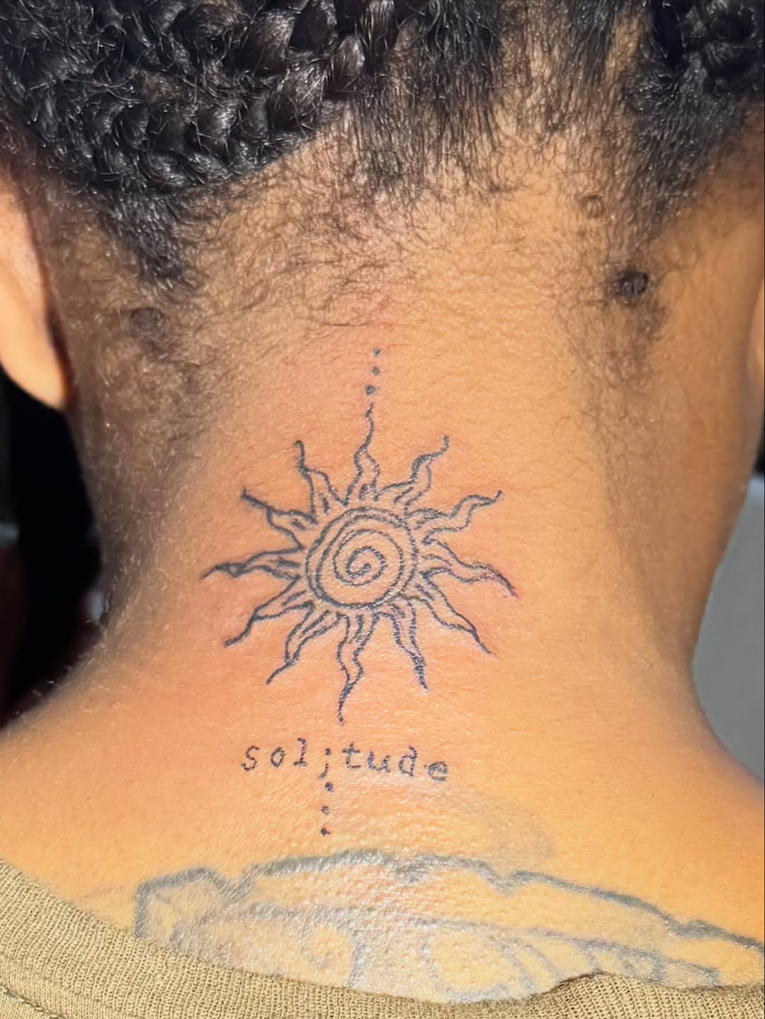 Tattoo by @iced_byison — fine_line, lettering_script