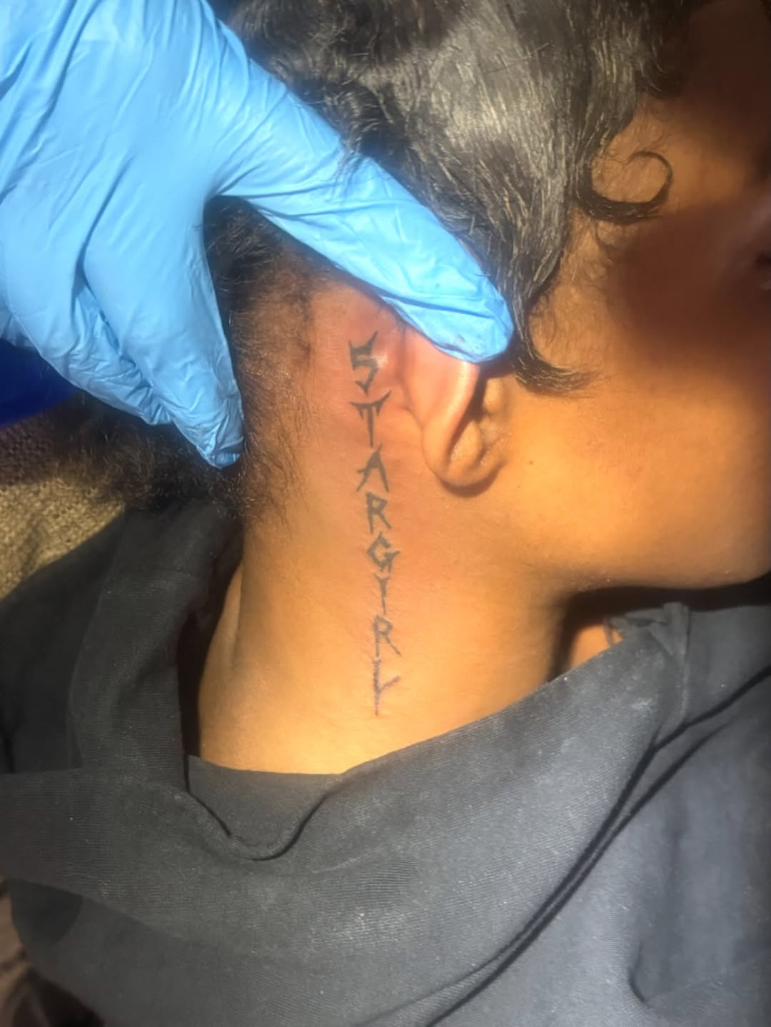 Tattoo by @iced_byison — lettering_script, fine_line