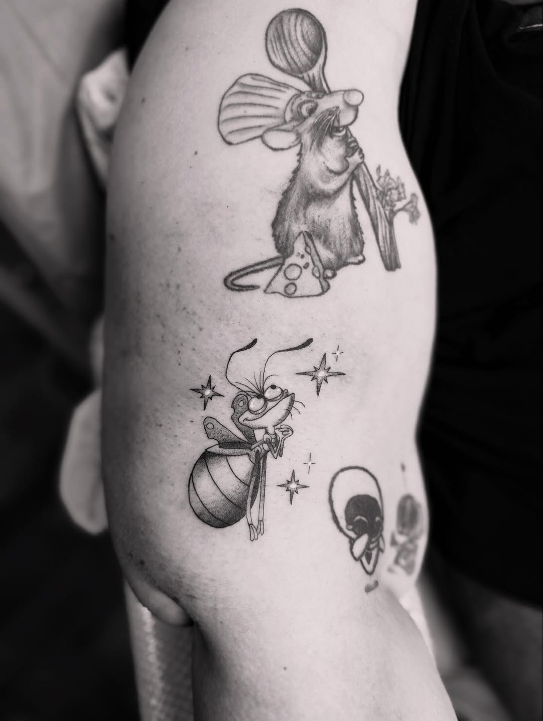 Tattoo by @ktea_and_tattoos — new_school, black_and_grey