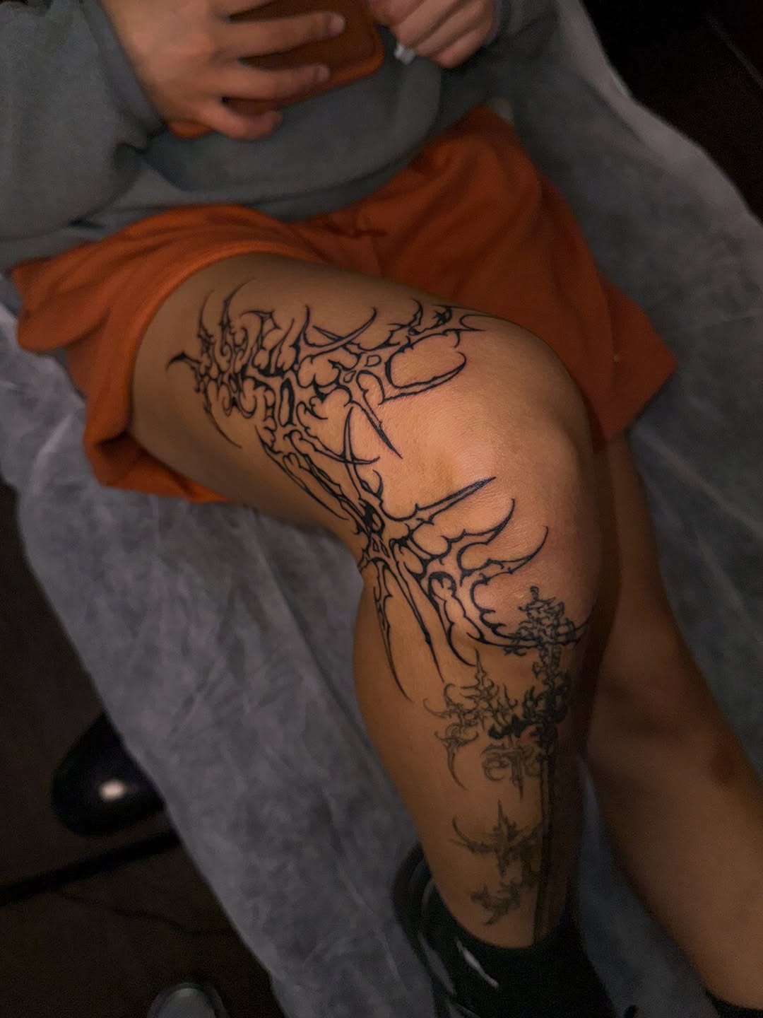 Tattoo by @diiv4n — blackwork, geometric