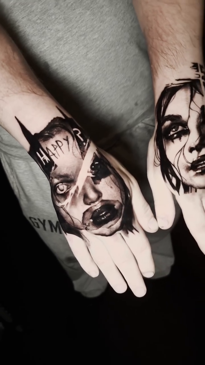 Tattoo by @blackchow_tattoos — dark_realism, black_and_grey