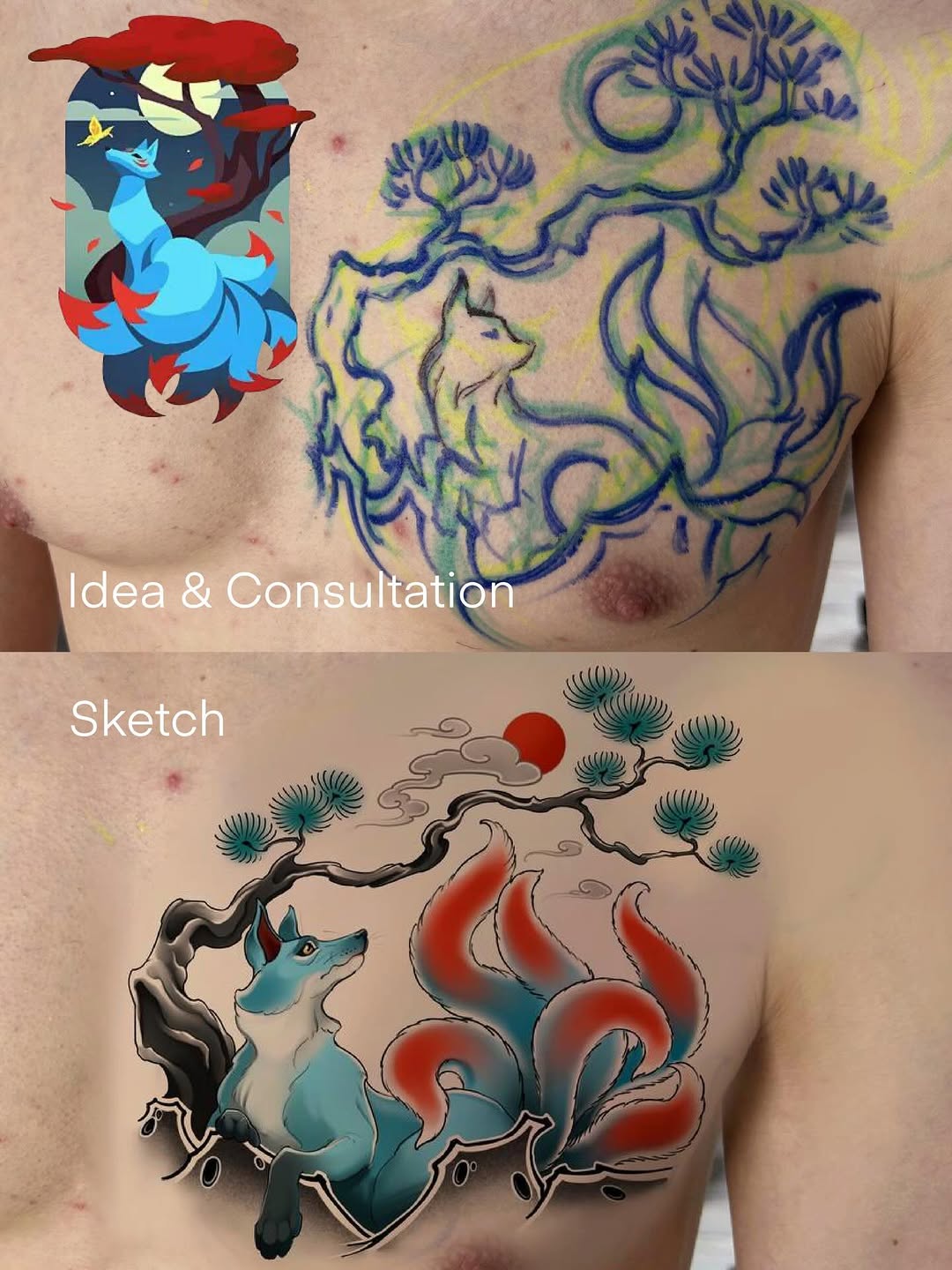 Tattoo by @annineva β japanese_irezumi, realism