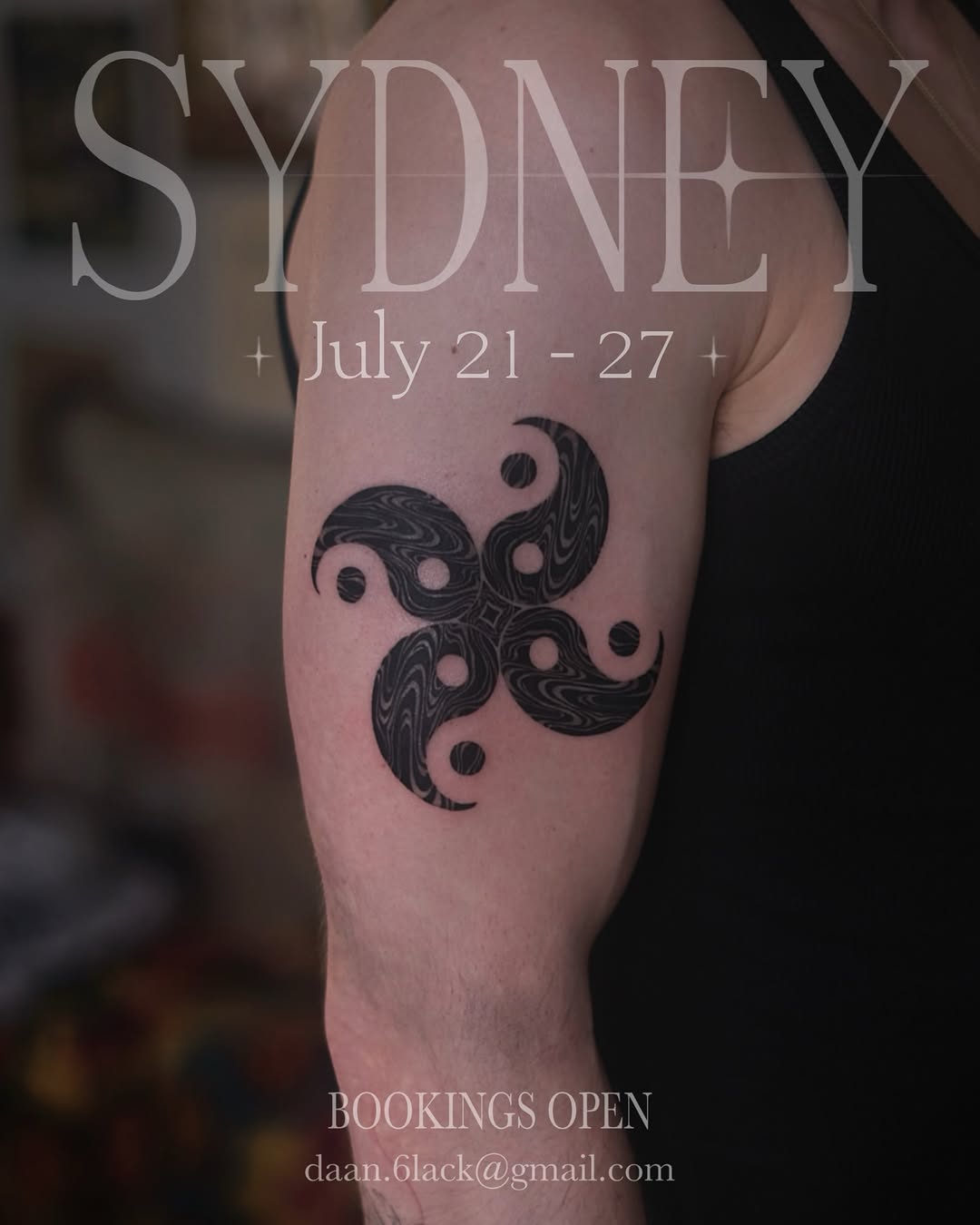 Tattoo by @daan.kim — blackwork, geometric