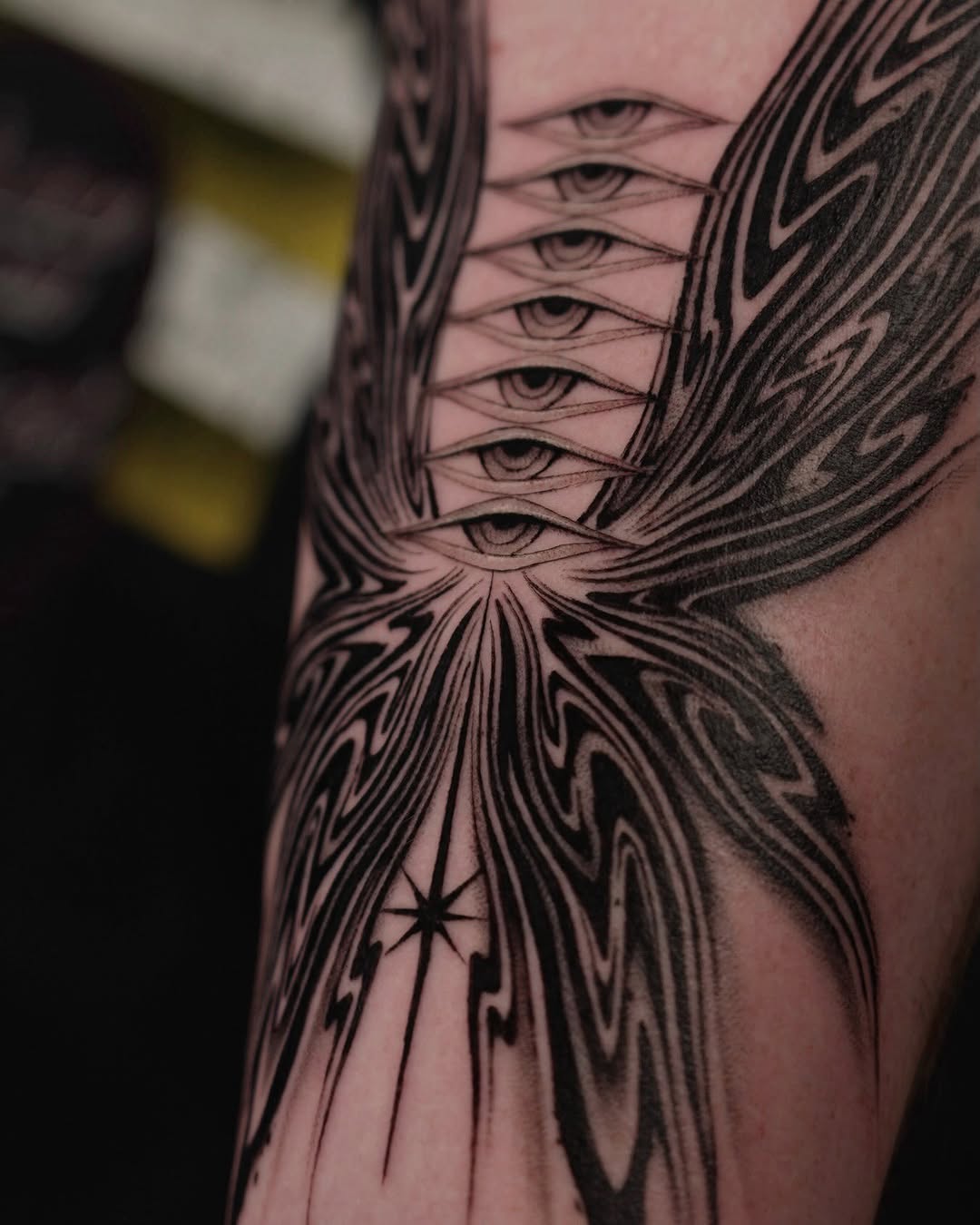 Tattoo by @daan.kim — blackwork, geometric