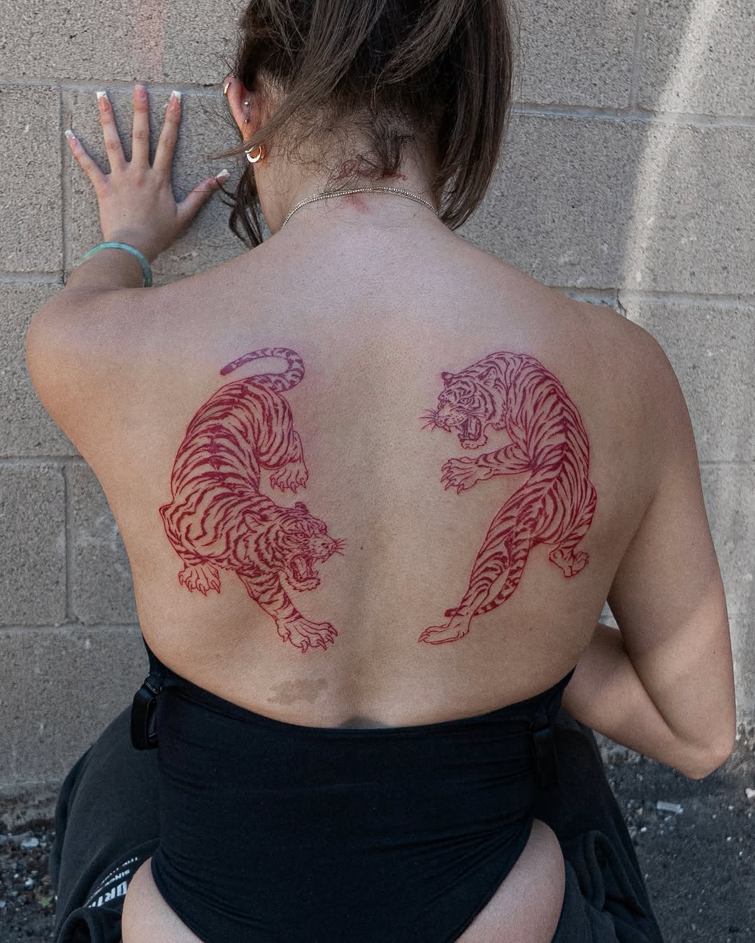 Tattoo by @nuga_ttt — blackwork