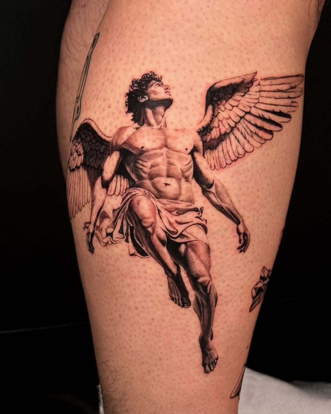 Tattoo by @ken.tatts — realism, black_and_grey