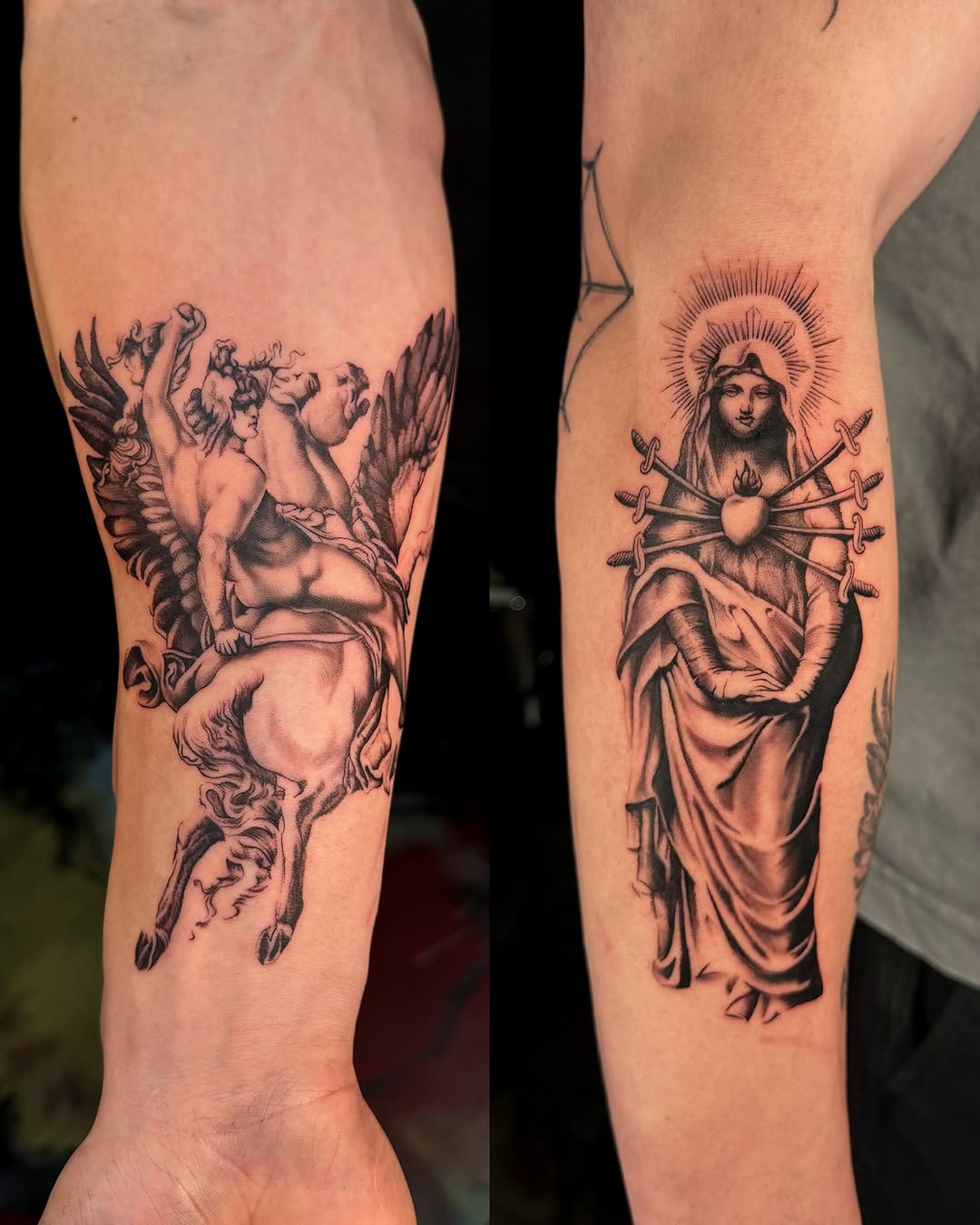 Tattoo by @ken.tatts — realism, black_and_grey