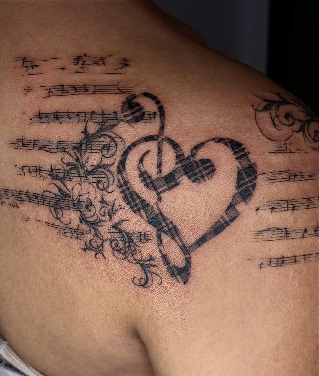 Tattoo by @scratchedupp โ black_and_grey
