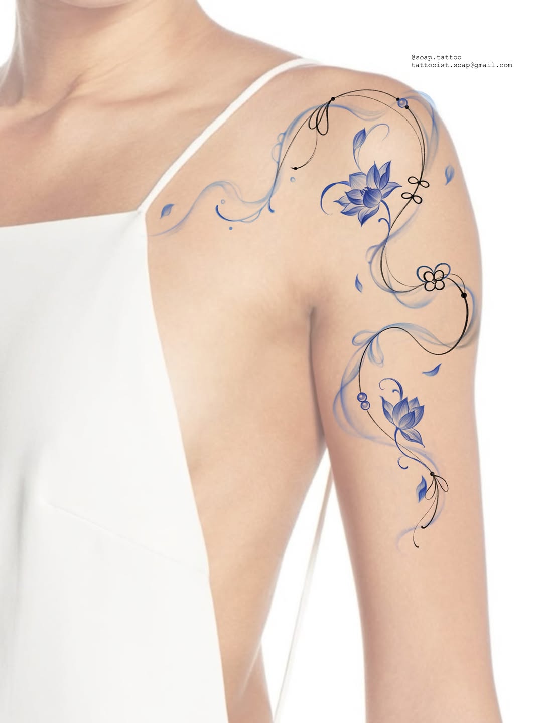 Tattoo by @soap.tattoo — fine_line, watercolor