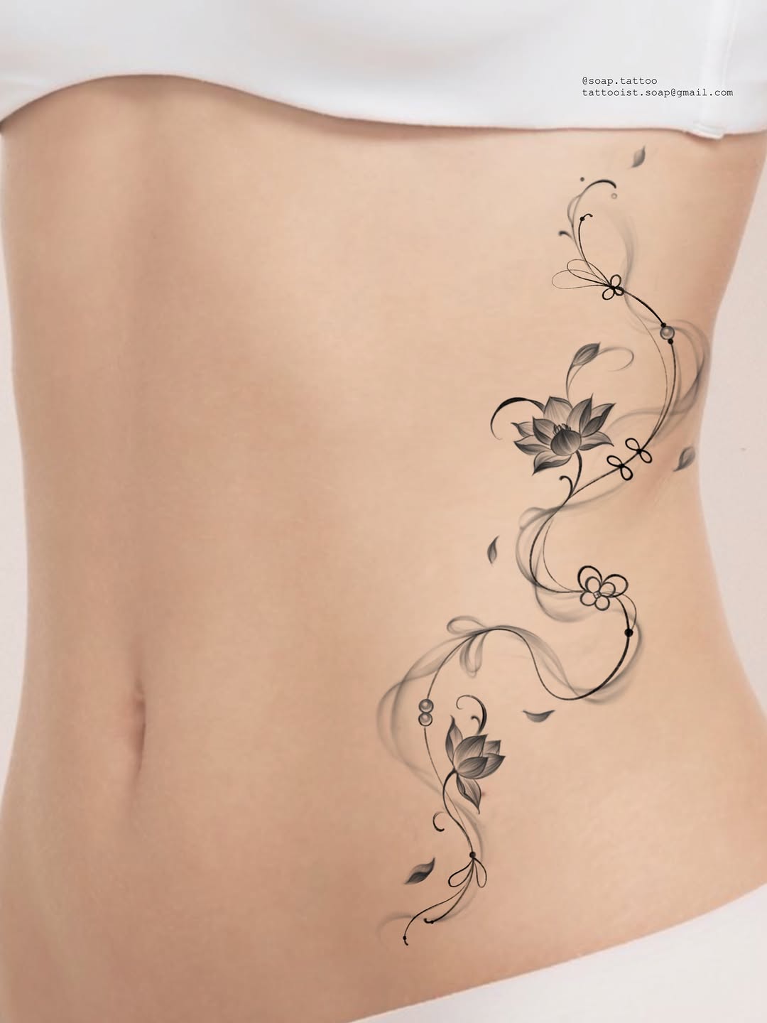 Tattoo by @soap.tattoo — fine_line, black_and_grey