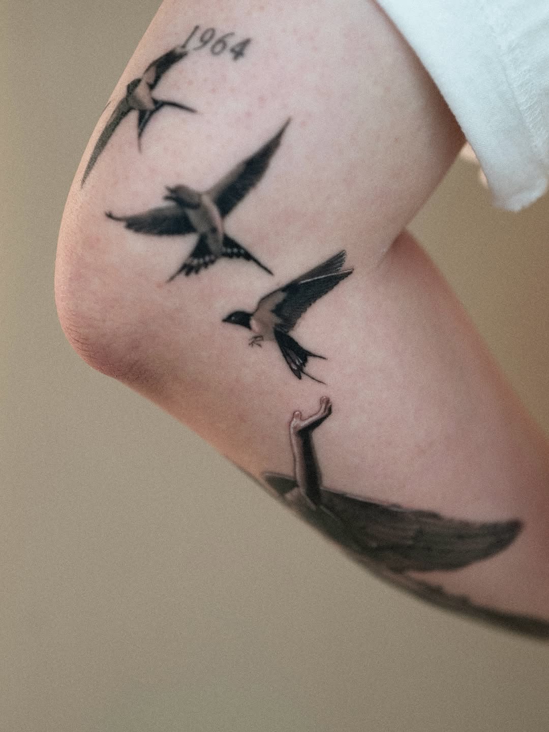 Tattoo by @tattoothechase — realism, black_and_grey