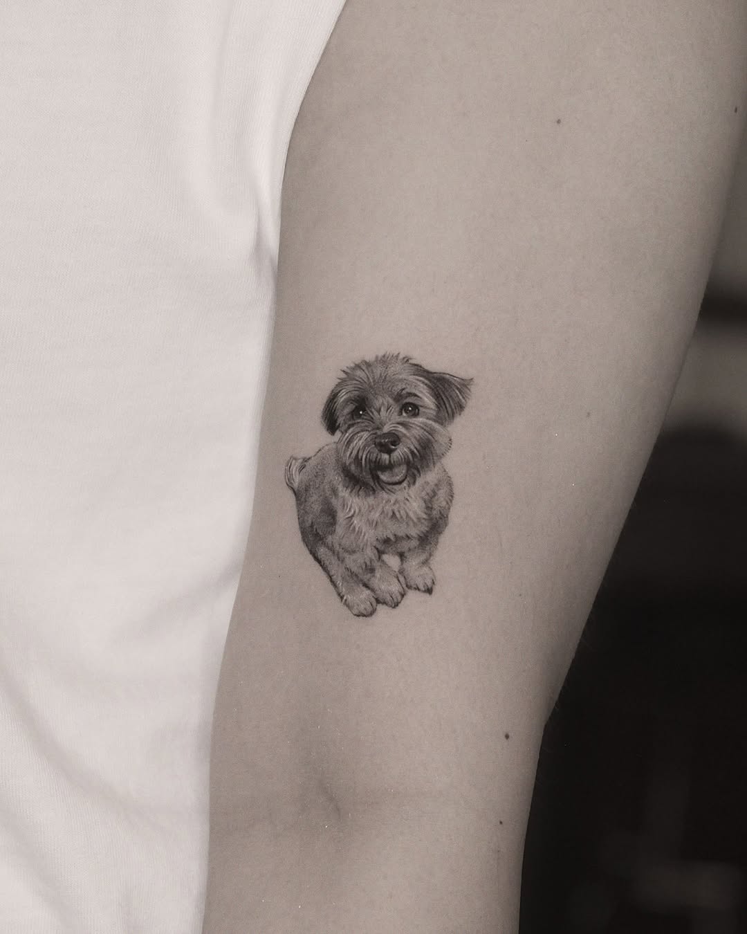 Tattoo by @yumemonchi — realism, black_and_grey