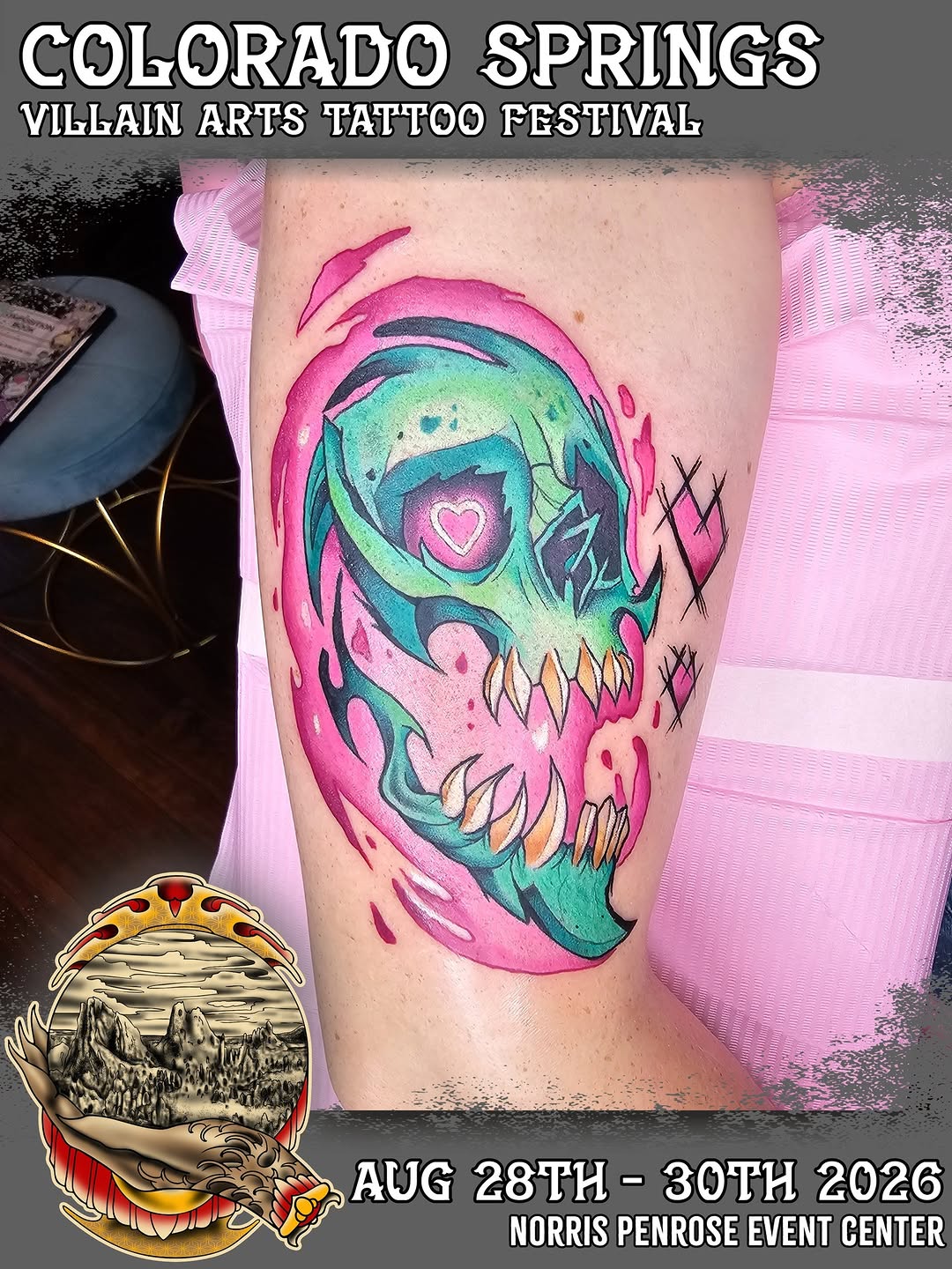 Tattoo by @buhberri_art — new_school, trash_polka