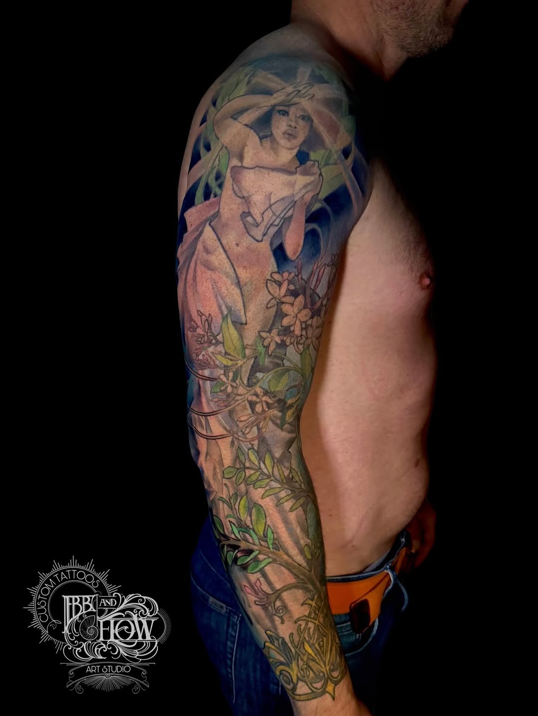 Tattoo by @tattoosbymissamanda — realism, japanese_irezumi