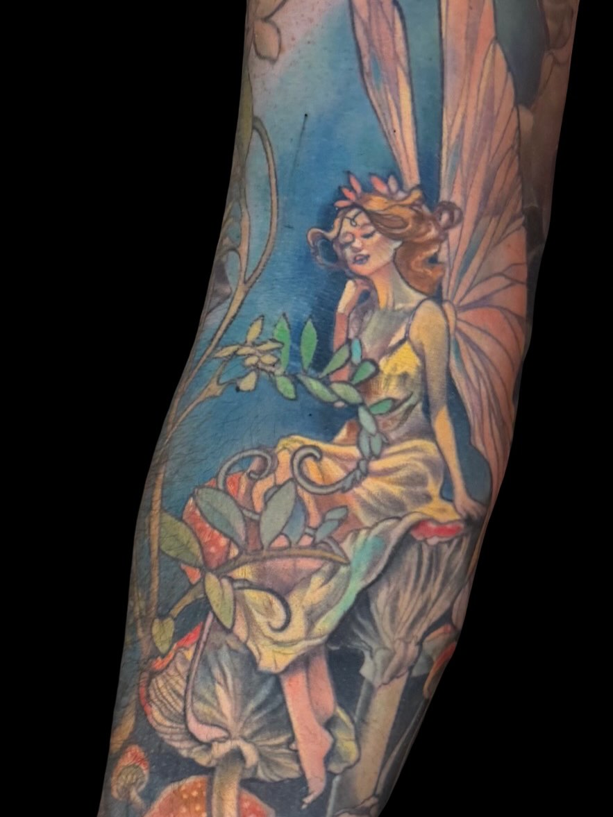 Tattoo by @tattoosbymissamanda — realism, neo_traditional