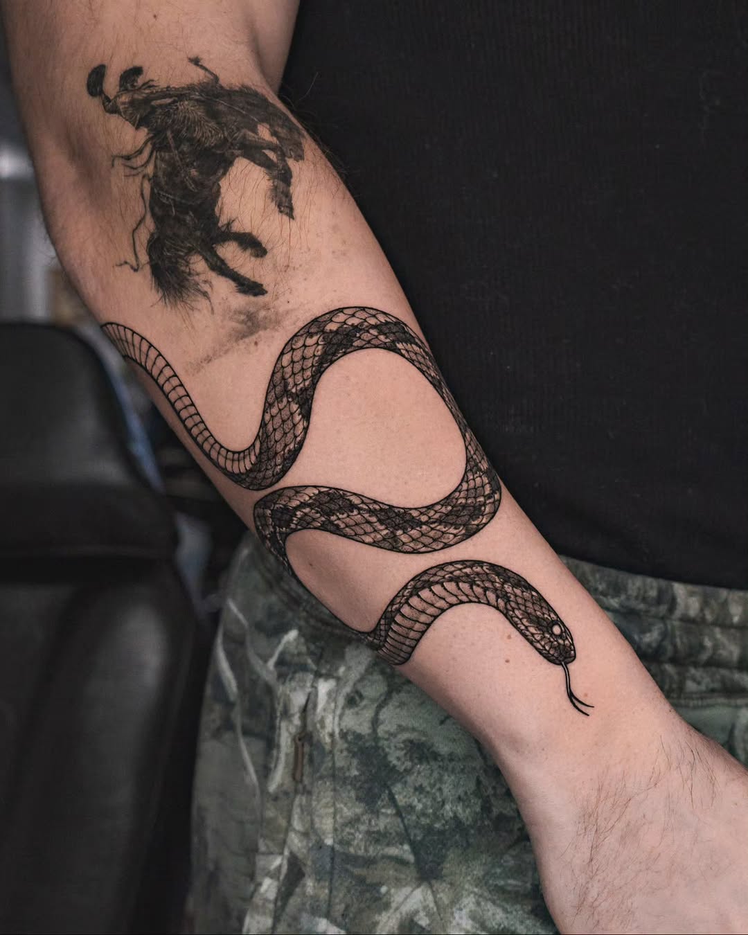 Tattoo by @koonoblk โ black_and_grey, realism