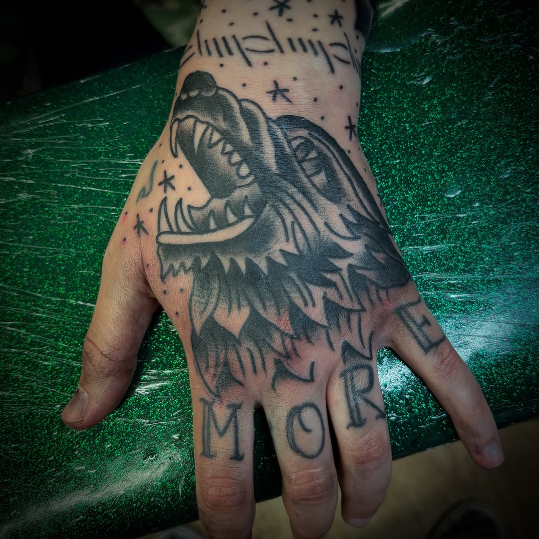 Tattoo by @tuff_tatz — american_traditional, black_and_grey