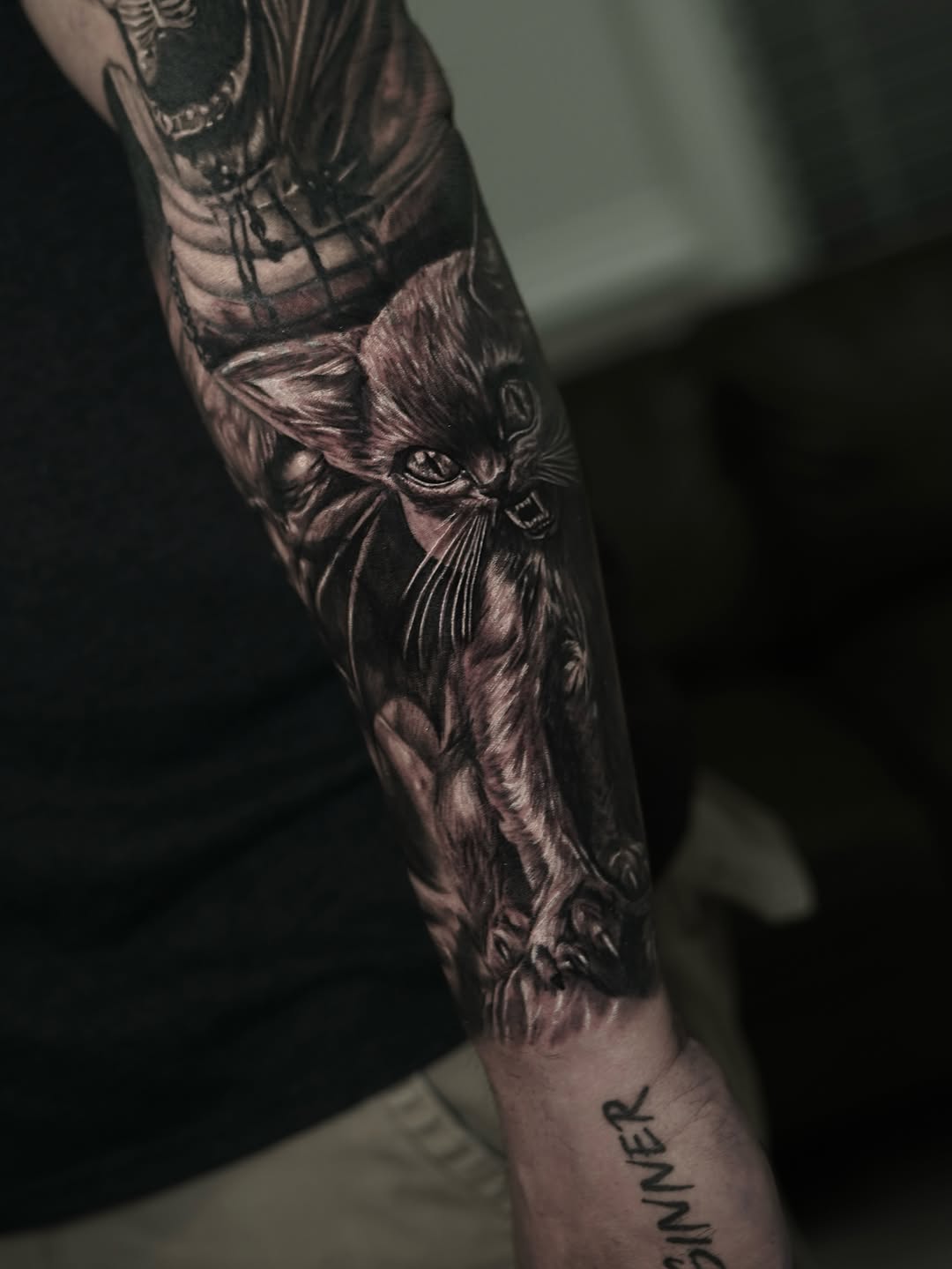 Tattoo by @nelsontellezart — realism, dark_realism