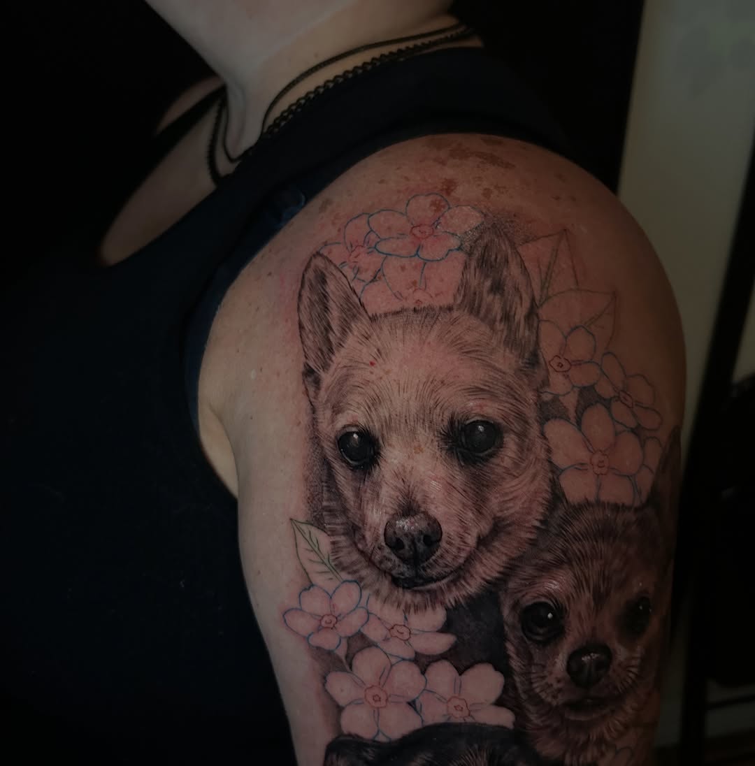 Tattoo by @ash_artsss — realism, black_and_grey