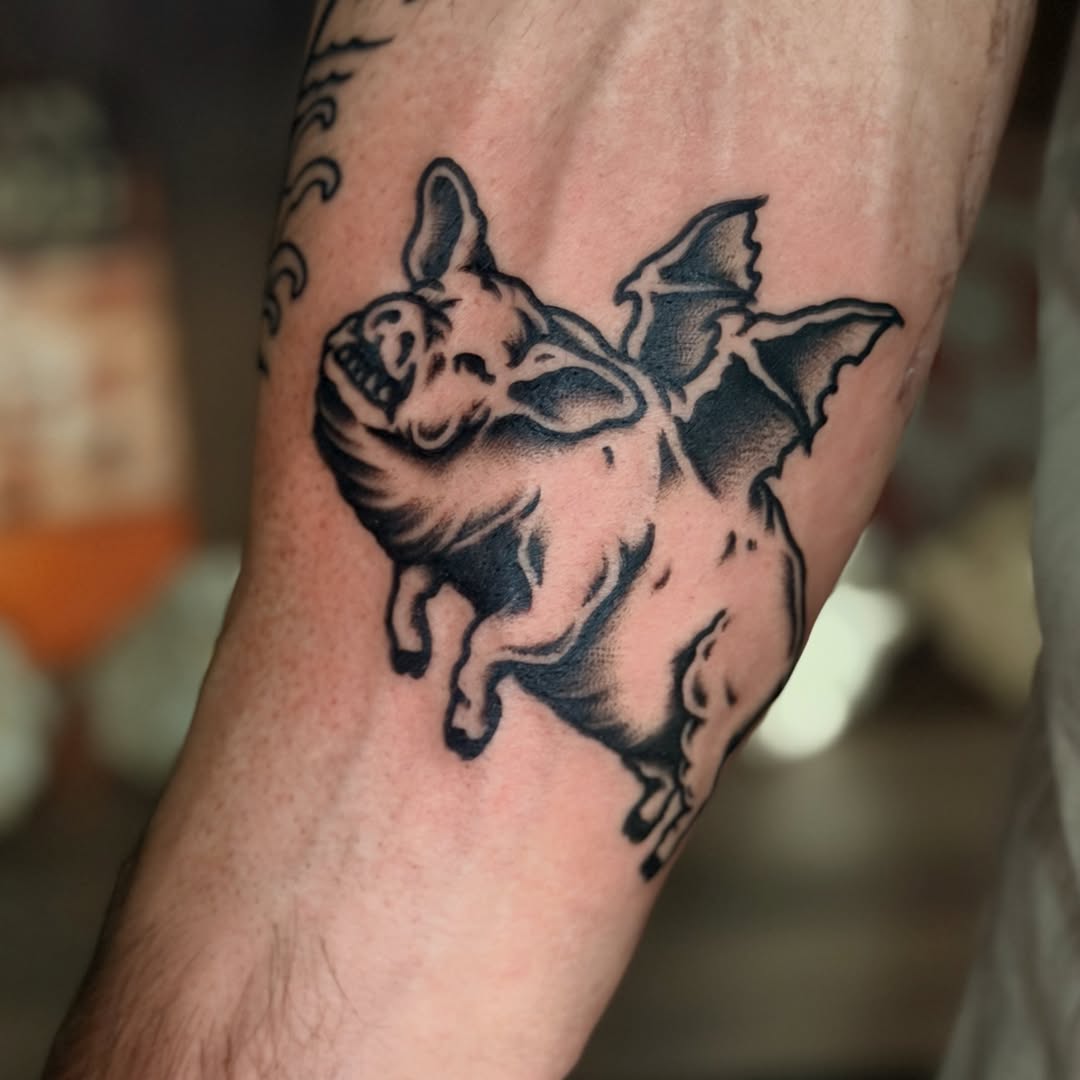 Tattoo by @fleurnoirestudio โ black_and_grey, realism