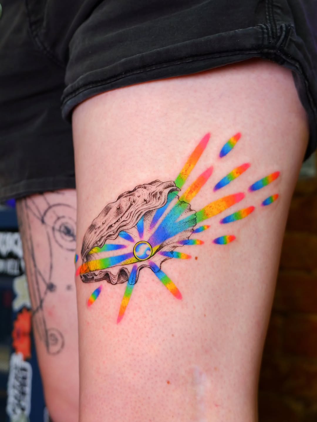 Tattoo by @birdtat — watercolor