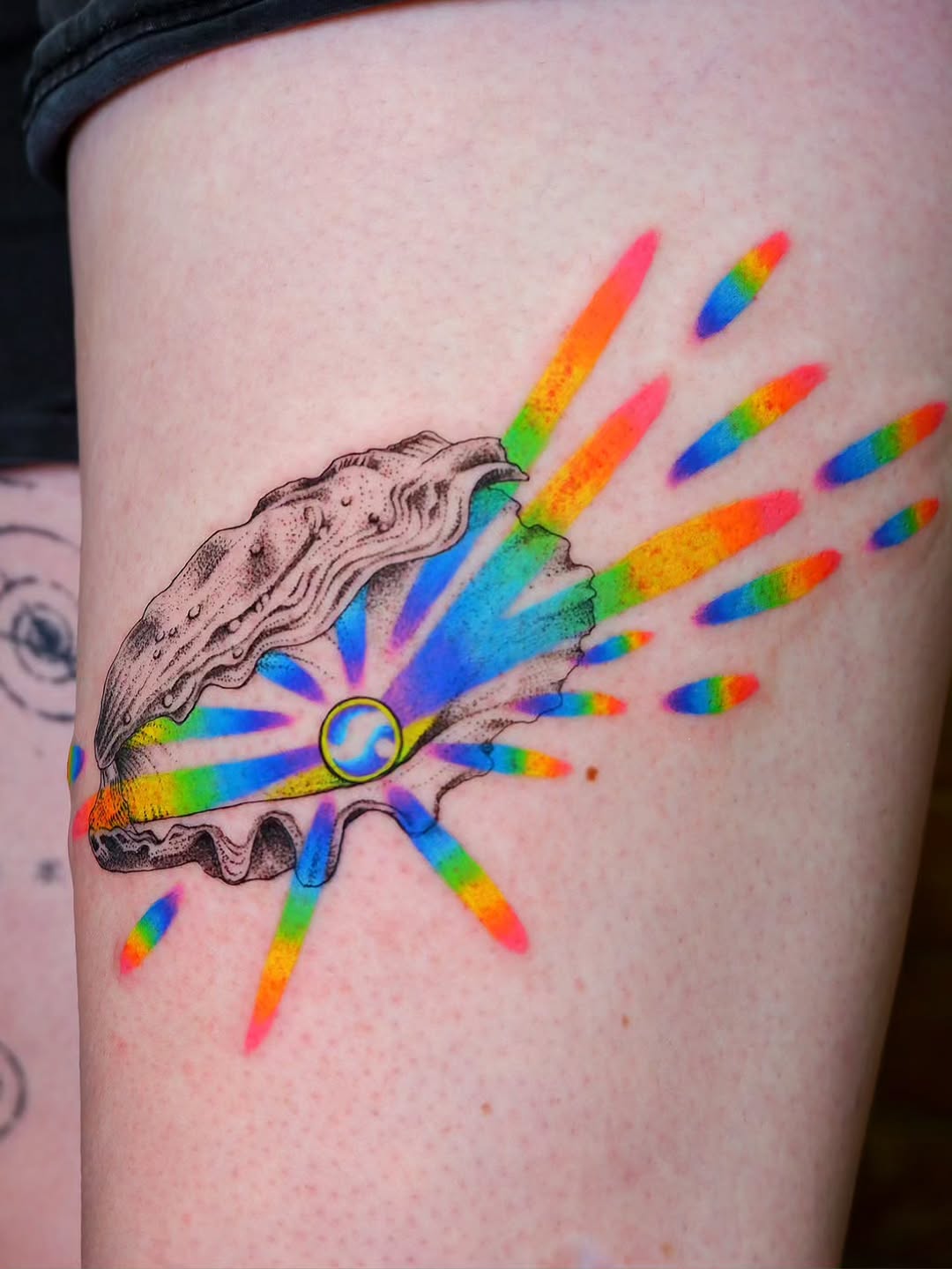 Tattoo by @birdtat — watercolor