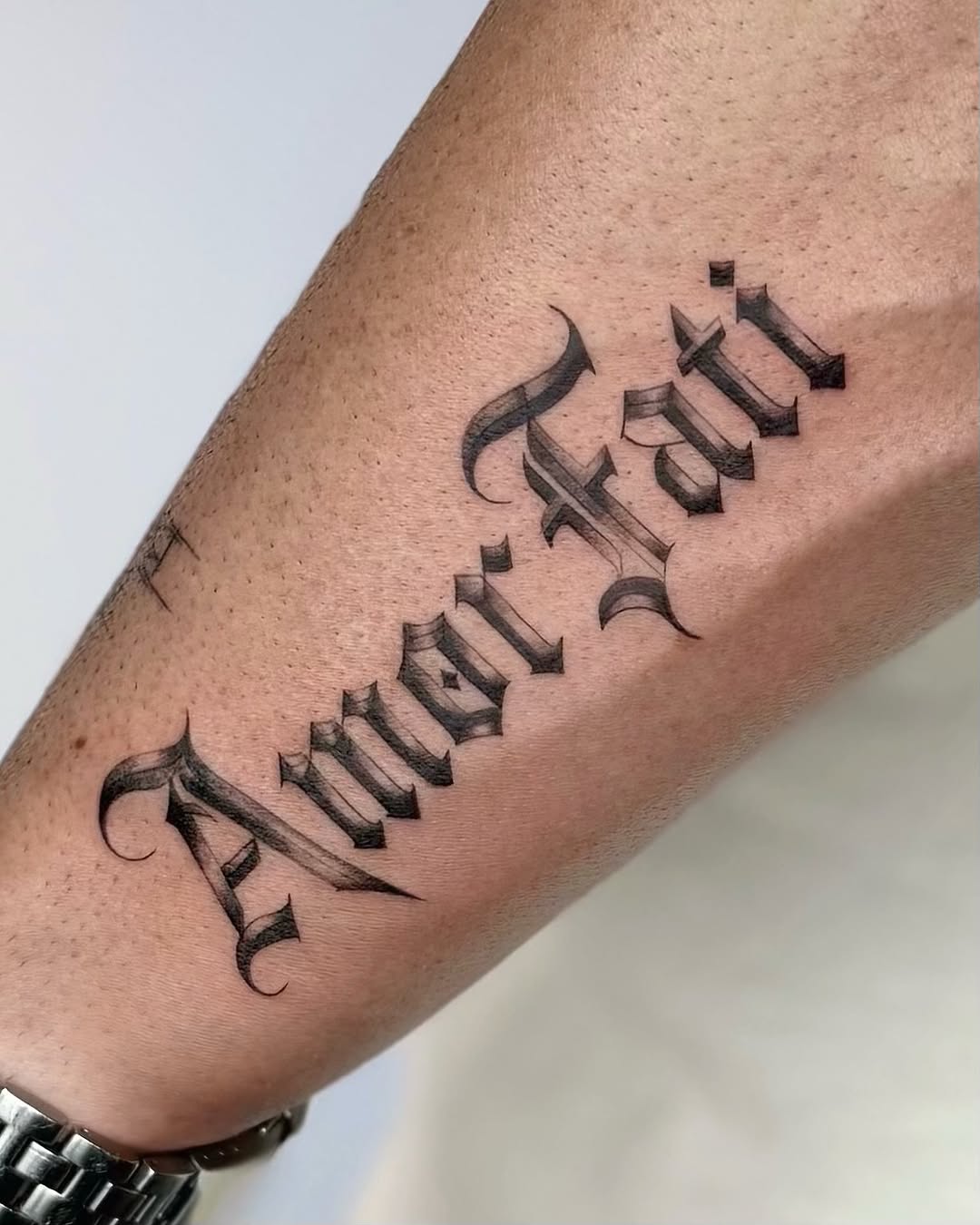Tattoo by @av1.ink — lettering_script