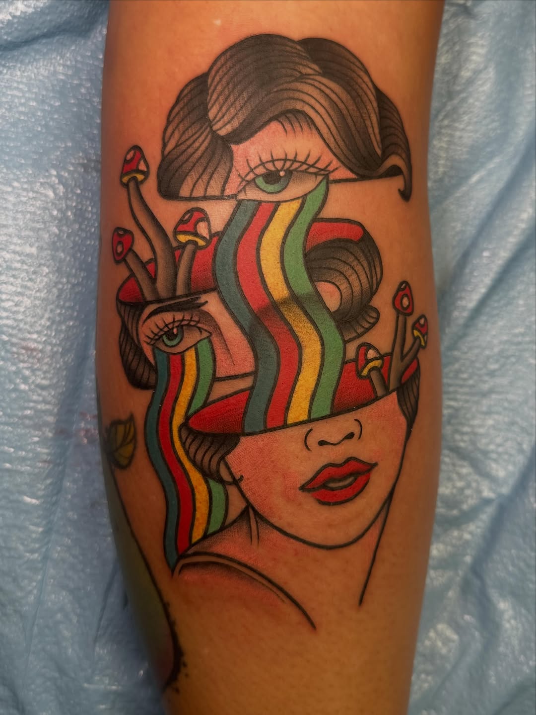 Tattoo by @gypsymaverick_ — neo_traditional, surrealism