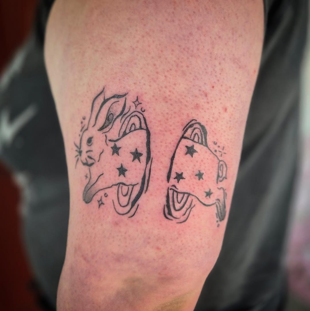 Tattoo by @wickedlilyink — illustrative, fine_line