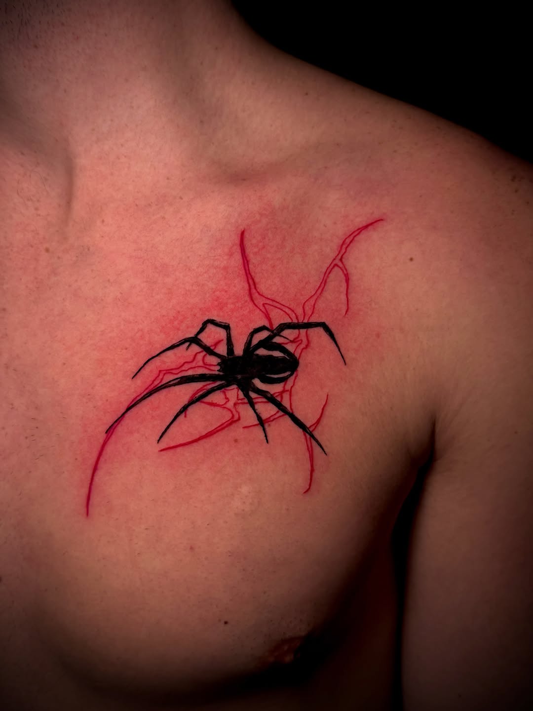 Tattoo by @jackieotats β illustrative, blackwork