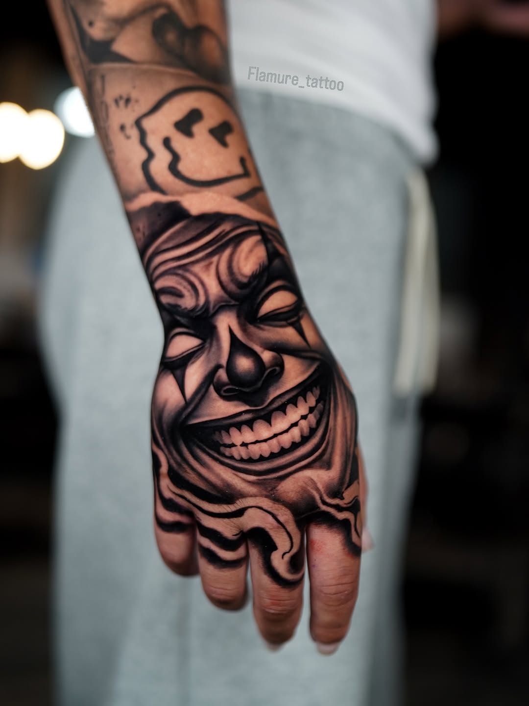 Tattoo by @flamure_tattoo — black_and_grey, realism