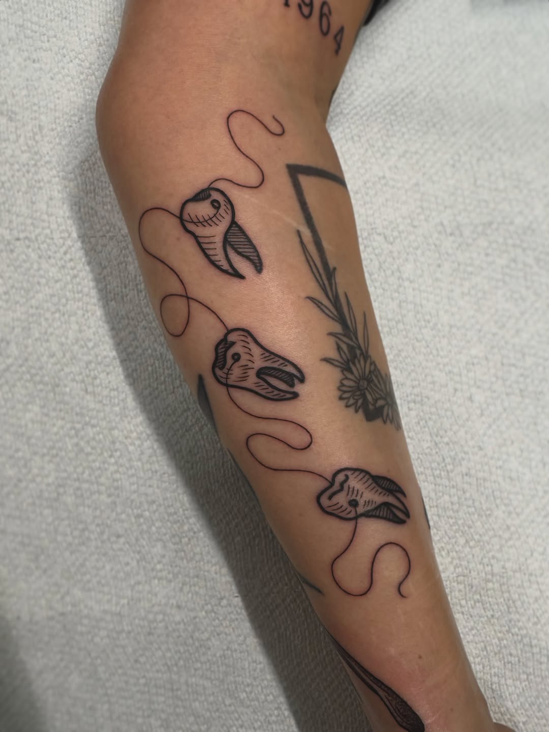 Tattoo by @stefanytattoos — illustrative, blackwork