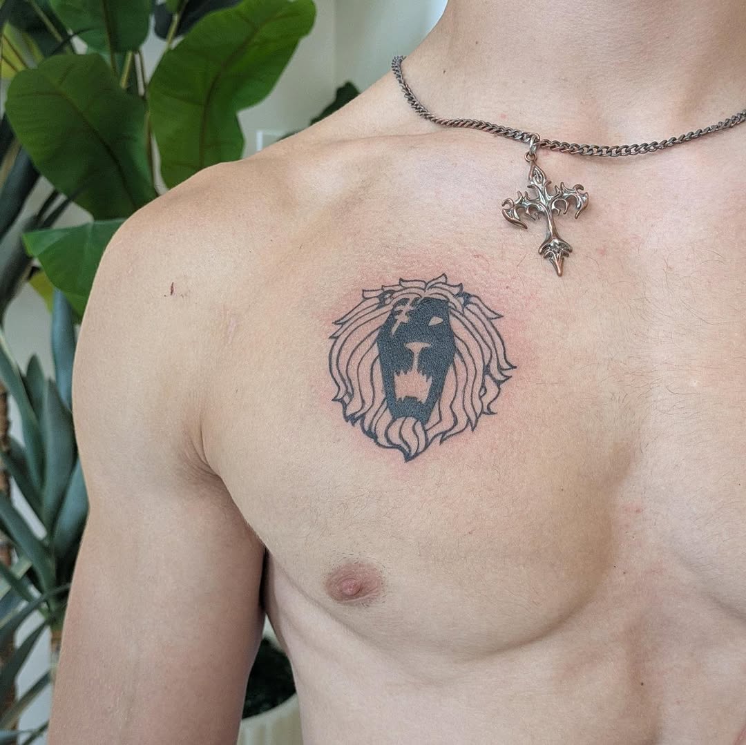 Tattoo by @marienettes_ — blackwork