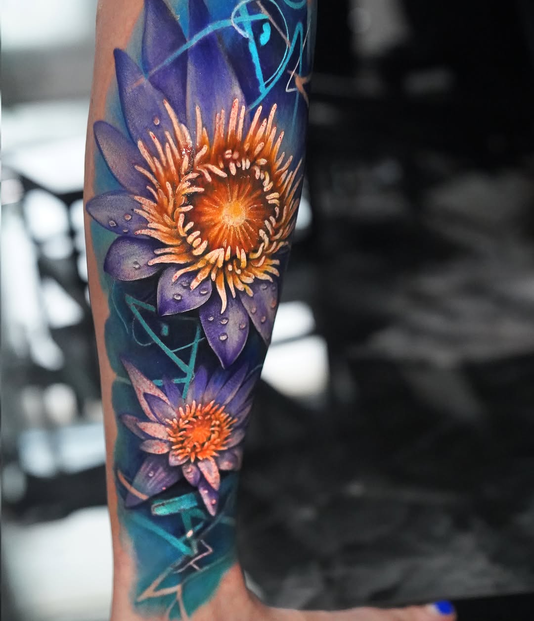 Tattoo by @charleshuurman — realism, watercolor