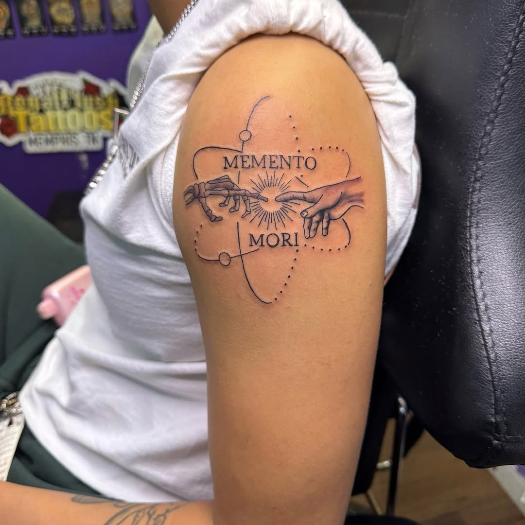 Tattoo by @tattoocaine โ illustrative, fine_line