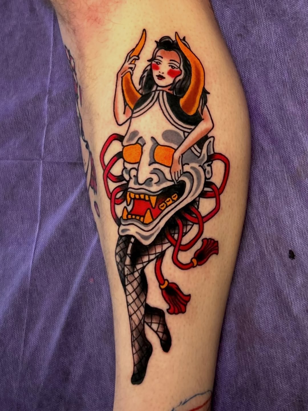 Tattoo by @fosho.tat2 — american_traditional, neo_traditional