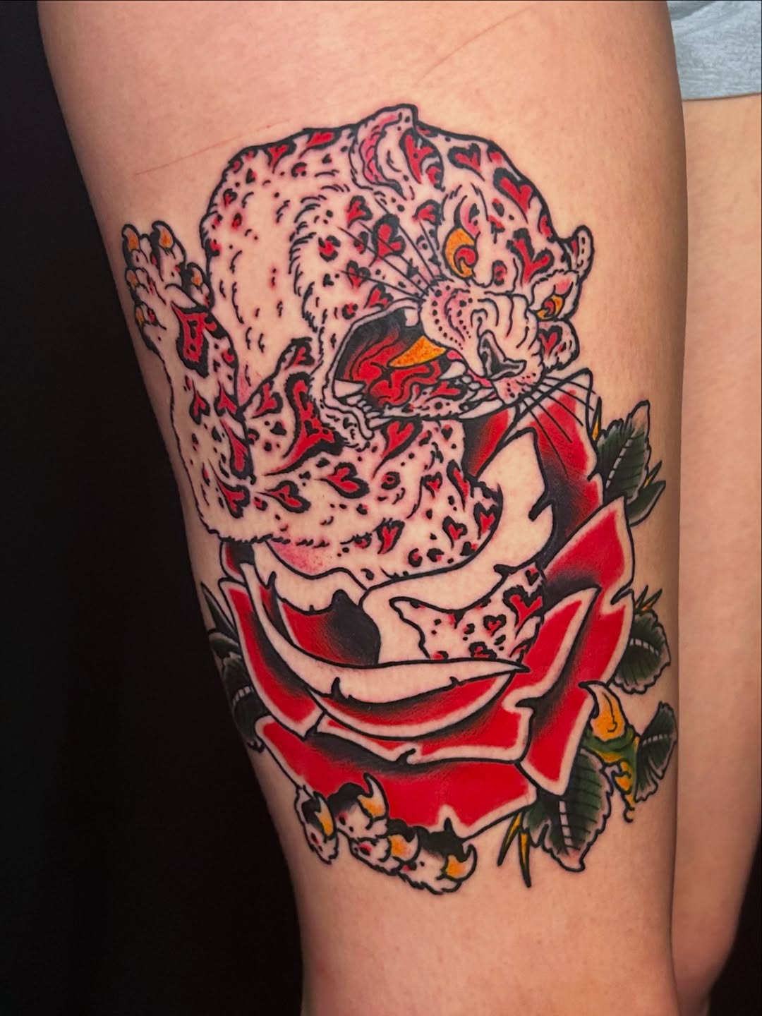 Tattoo by @fosho.tat2 — american_traditional, neo_traditional